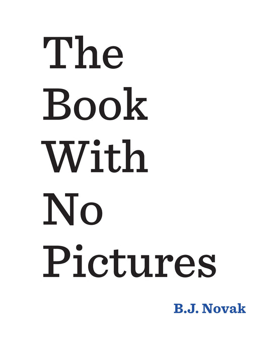 The Book with No Pictures