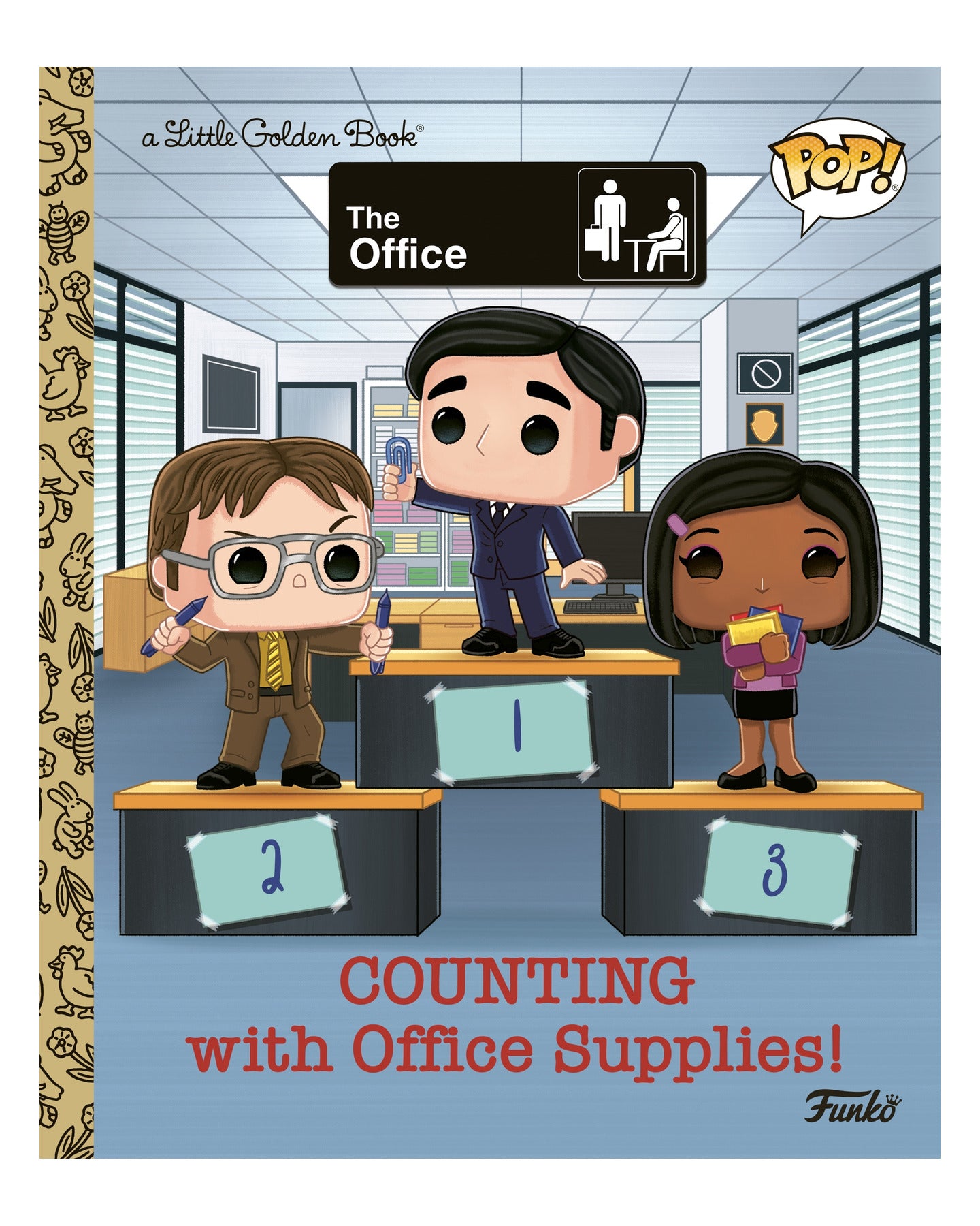 The Office: Counting with Office Supplies Funko Pop by Golden Books
