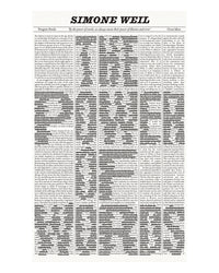 The Power of Words by Simone Weil