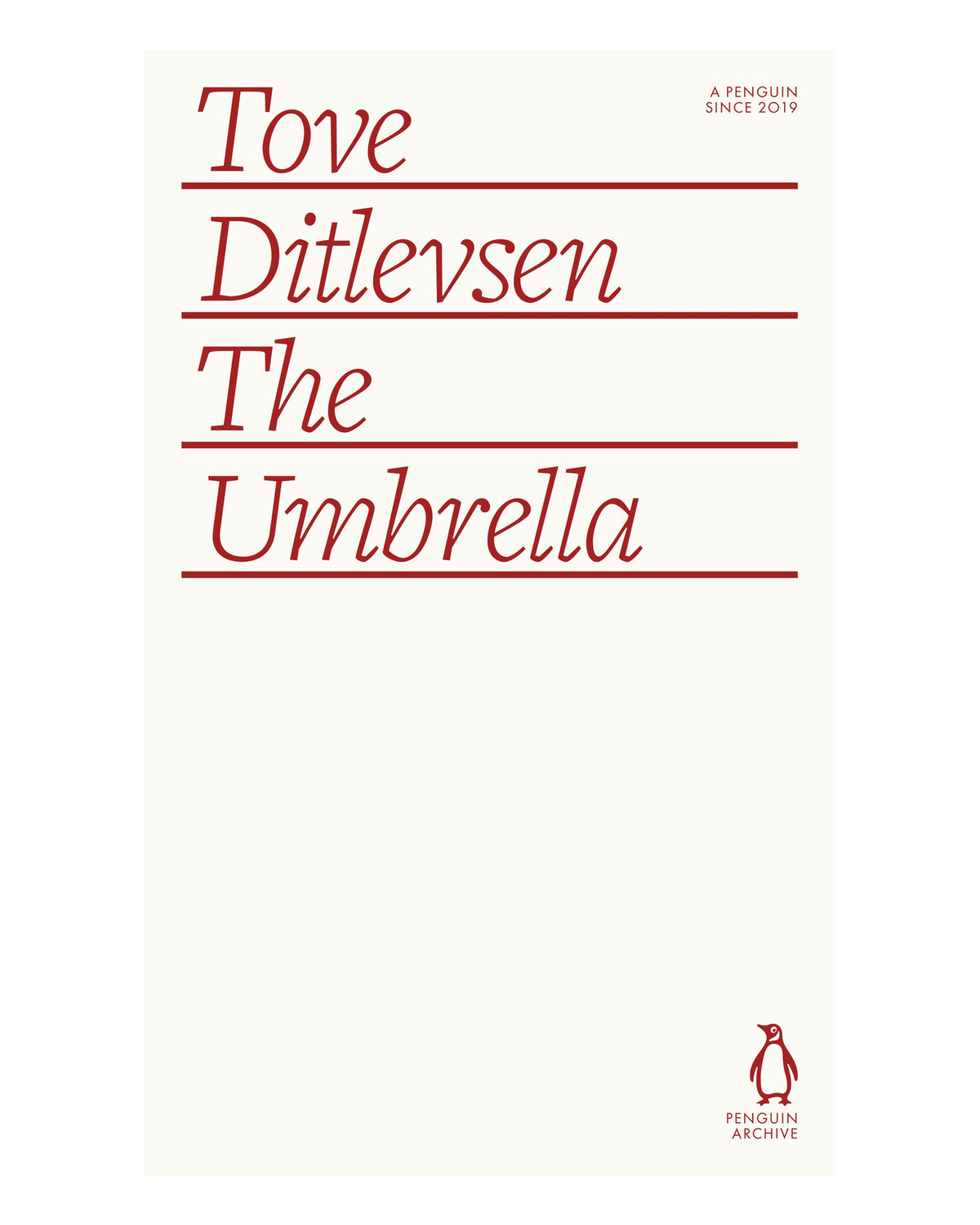 The Umbrella by Tove Ditlevsen