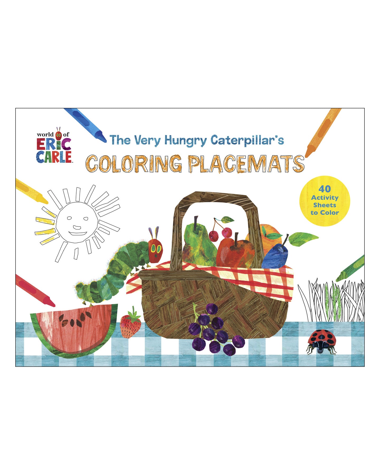 Very Hungry Coloring Placemats