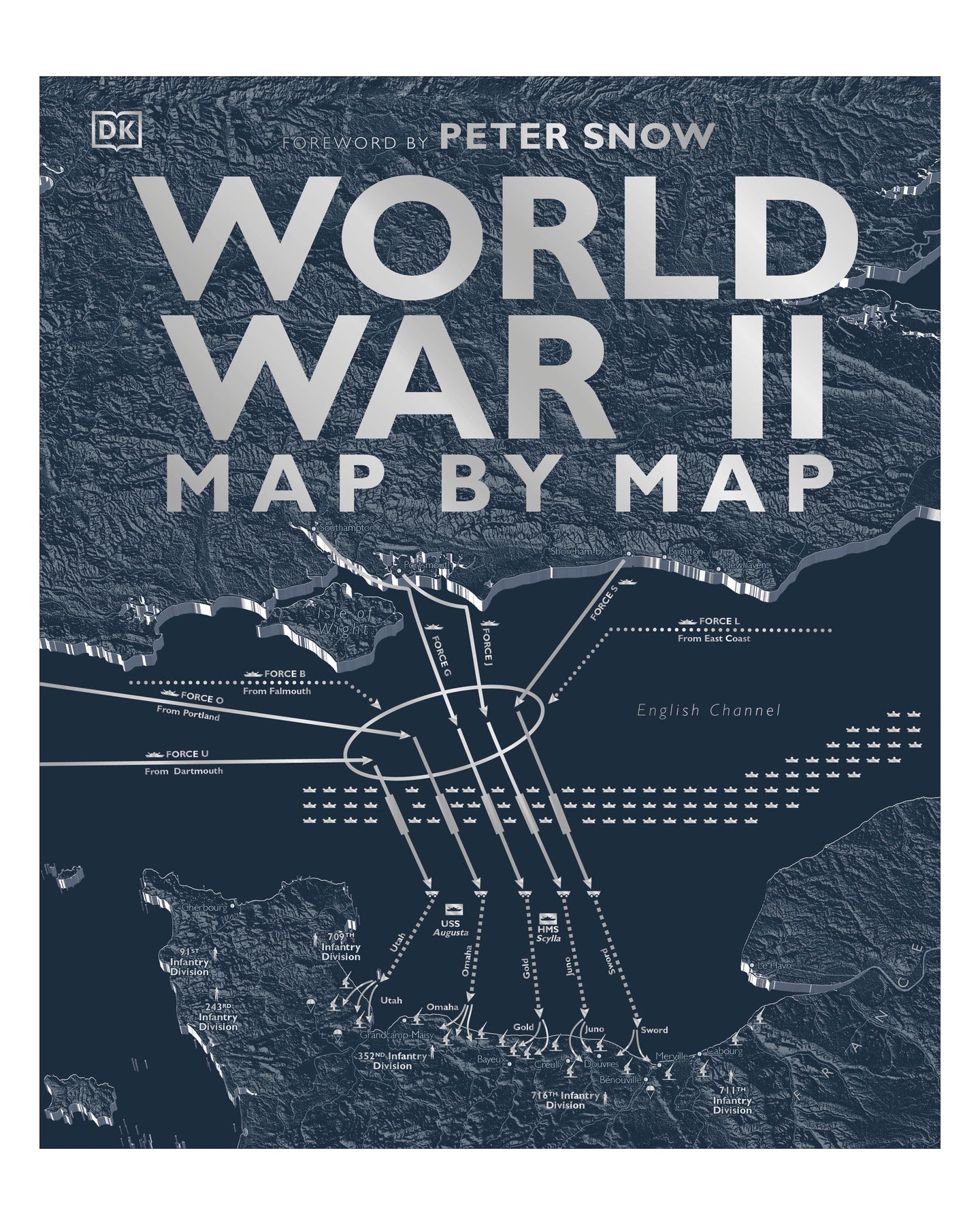 World War II Map by Map by DK
