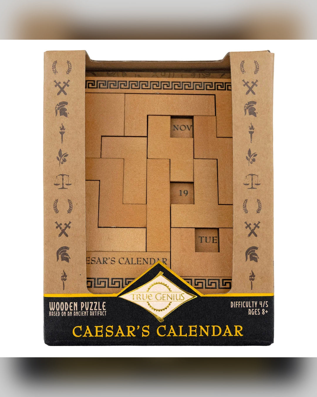 Project Genius Caesar's Calendar Pack-It-In Puzzle
