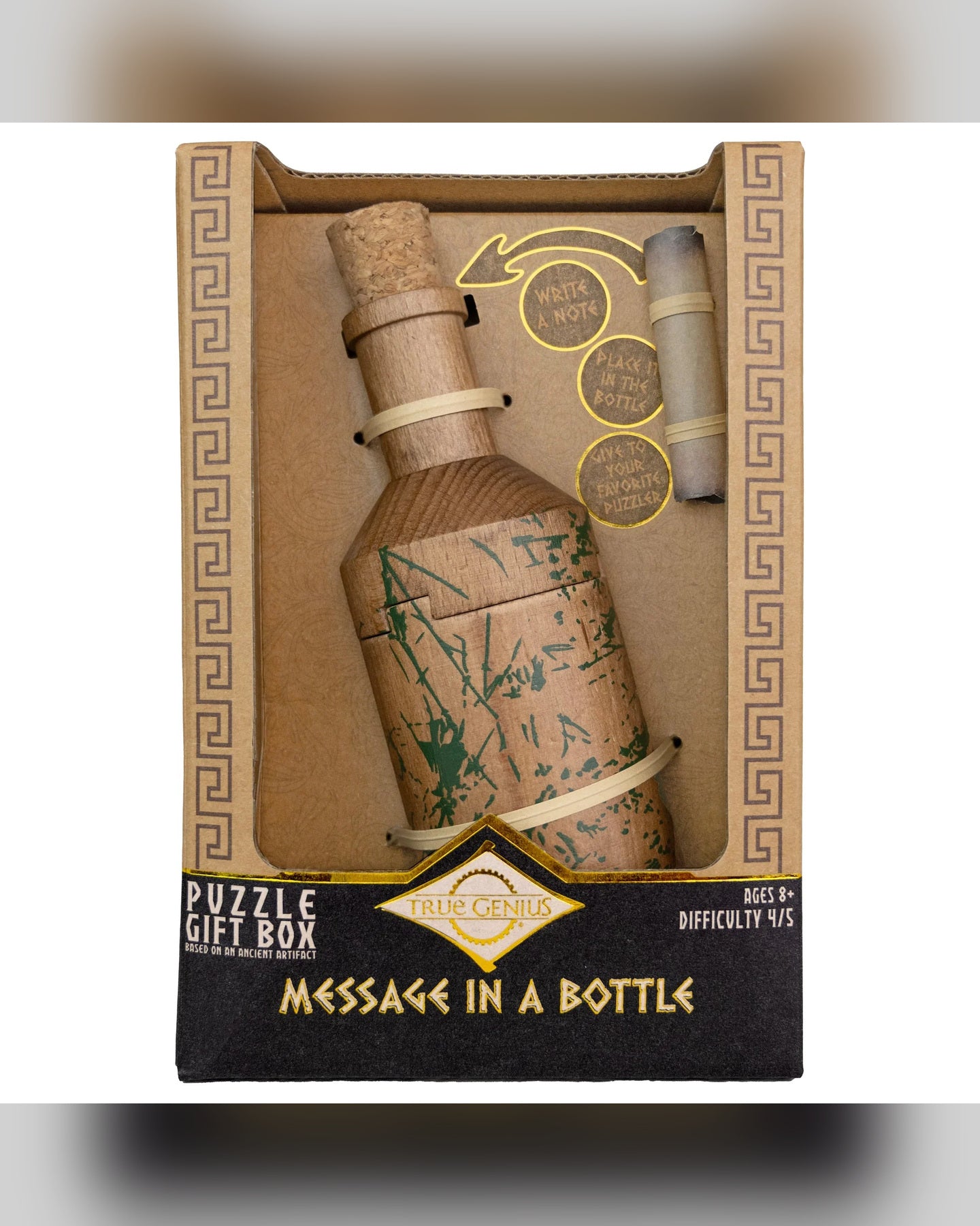 Project Genius Message in a Bottle Secret Puzzle Box