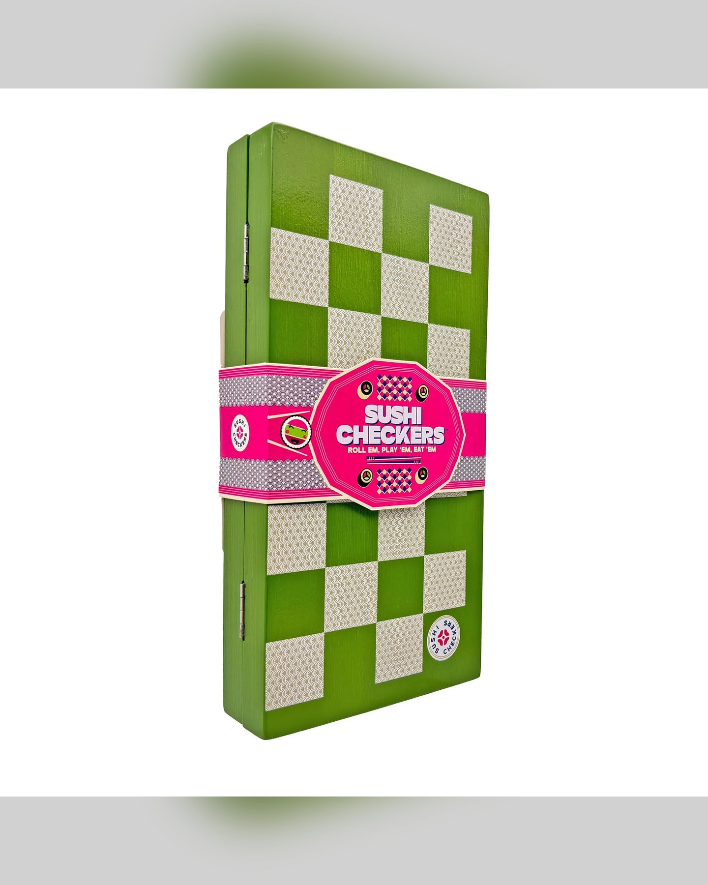 Project Genius Sushi Checkers 2-Player Strategy Game