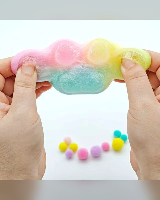 Rainbow Cat Paw Squishy Sensory Toy
