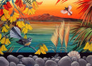 rangitoto-sunset