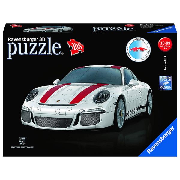 Ravensburger Porsche 911R 108-piece 3D puzzle box