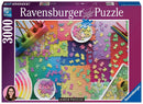 Ravensburger Puzzles on Puzzles 3,000-piece jigsaw puzzle box