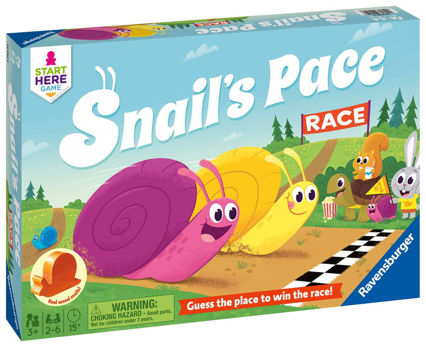 Ravensburger Snail's Pace Race game box