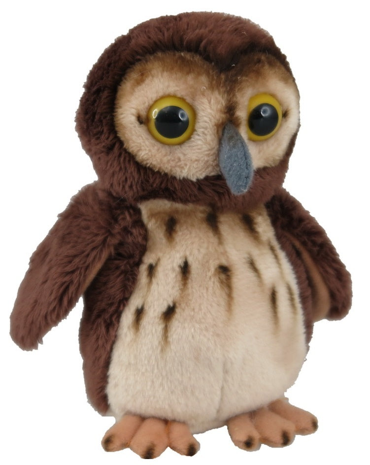 Antics mini morepork / ruru 12 cm finger puppet