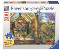 Ravensburger Gardeners Getaway 300-piece jigsaw puzzle box