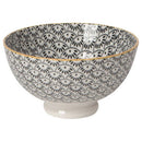 Porcelain Bowl - Dotted Scallop
