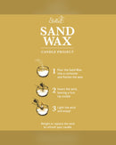 Sand Wax 250gm (500ml vol) Wicks Included