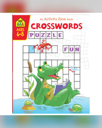 School Zone Activity Zone Crosswords Workbook