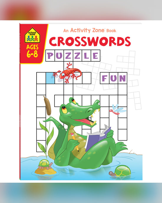 School Zone Activity Zone Crosswords Workbook