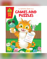 School Zone Activity Zone Games & Puzzles Workbook