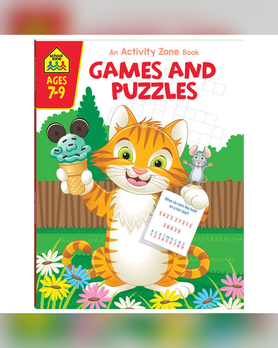 School Zone Activity Zone Games & Puzzles Workbook