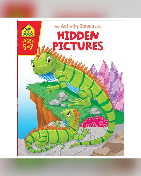 School Zone Activity Zone Hidden Pictures Workbook