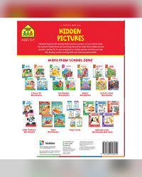 School Zone Activity Zone Hidden Pictures Workbook-2