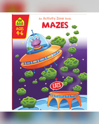 School Zone Activity Zone Mazes Workbook