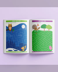 School Zone Activity Zone Mazes Workbook-3
