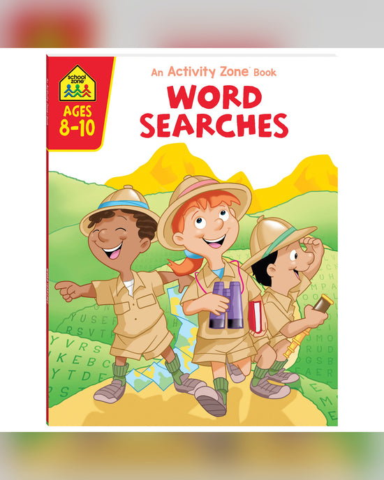 School Zone Activity Zone Word Searches Workbook