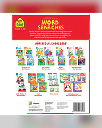School Zone Activity Zone Word Searches Workbook-2