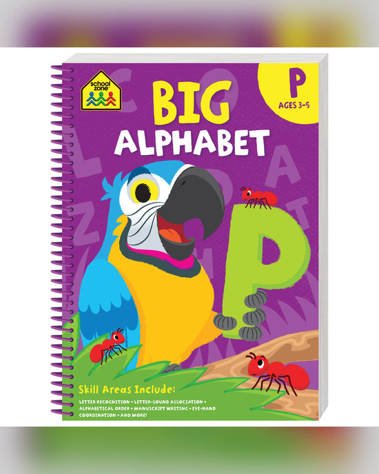 School Zone Big Spiro Alphabet Workbook