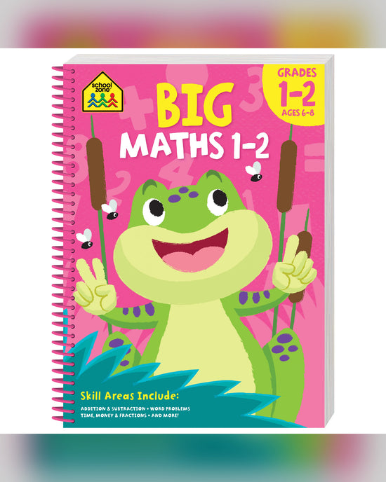 School Zone Big Spiro Maths Workbook