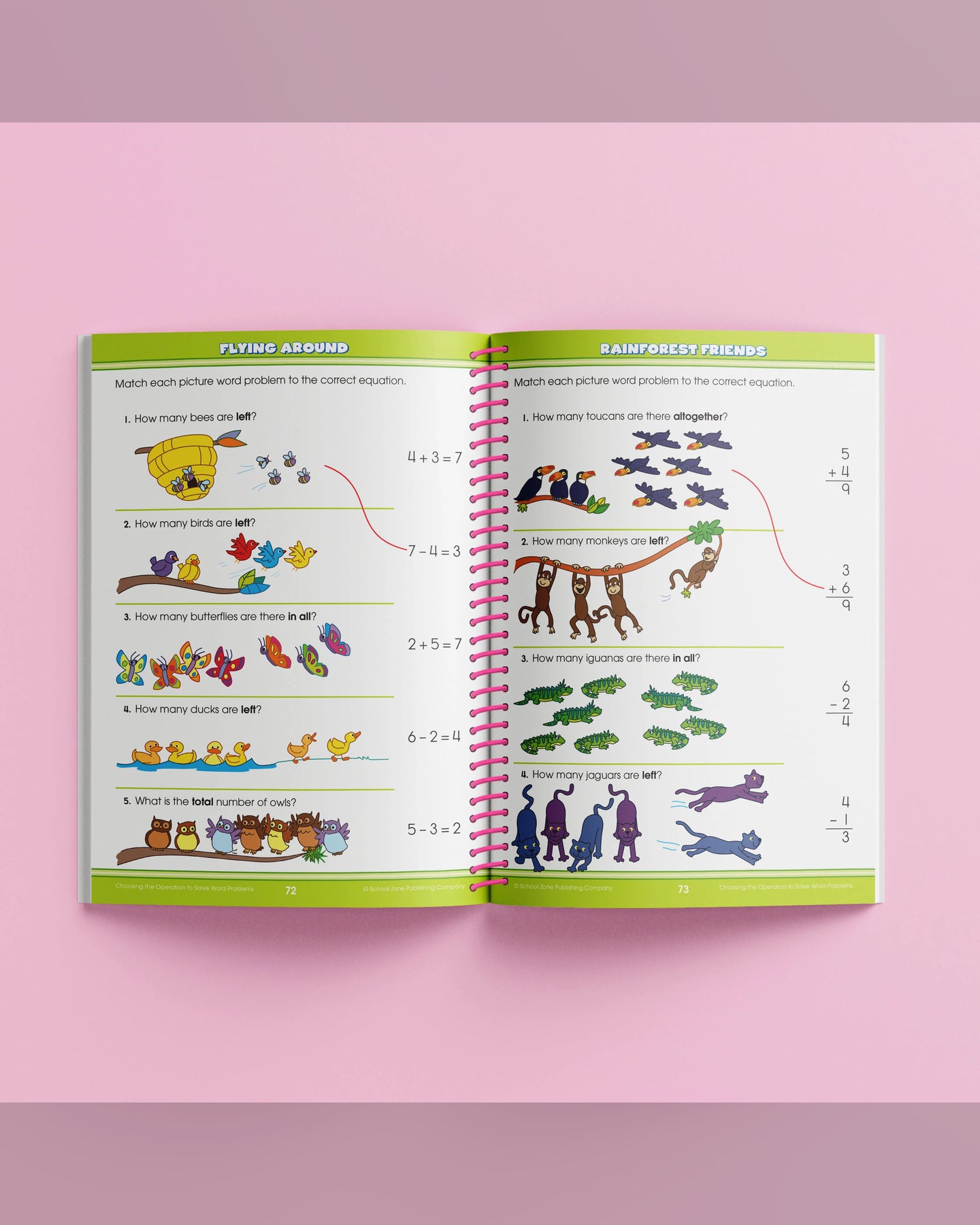 School Zone Big Spiro Maths Workbook-2
