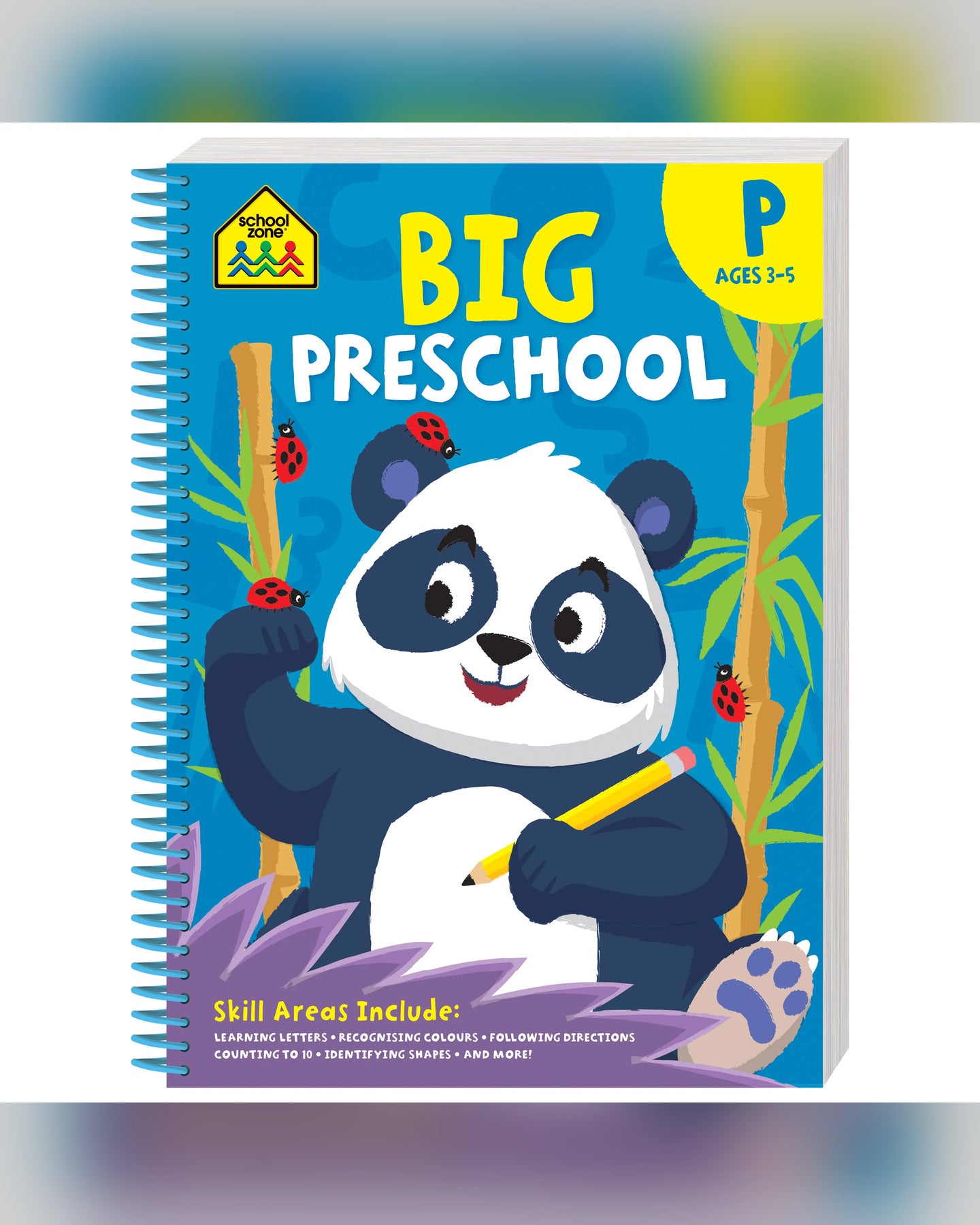 School Zone Big Spiro Preschool Workbook
