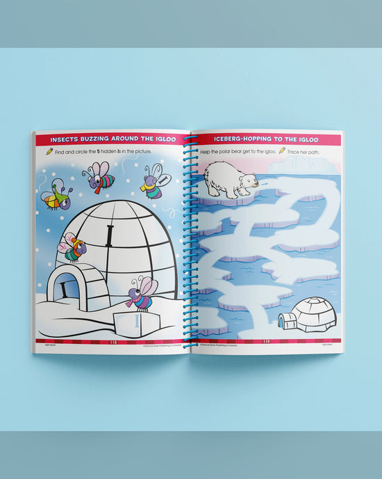 School Zone Big Spiro Preschool Workbook
