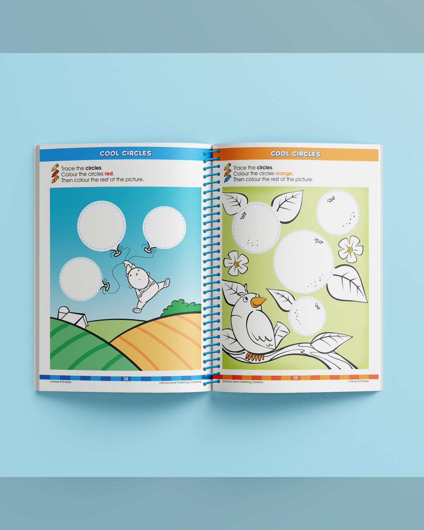School Zone Big Spiro Preschool Workbook-3