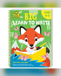 School Zone Big Spiro Writing Workbook