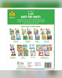 School Zone Get Ready 1-25 Dot-to-Dot Workbook-2
