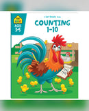 School Zone Get Ready Counting 1-10 Workbook