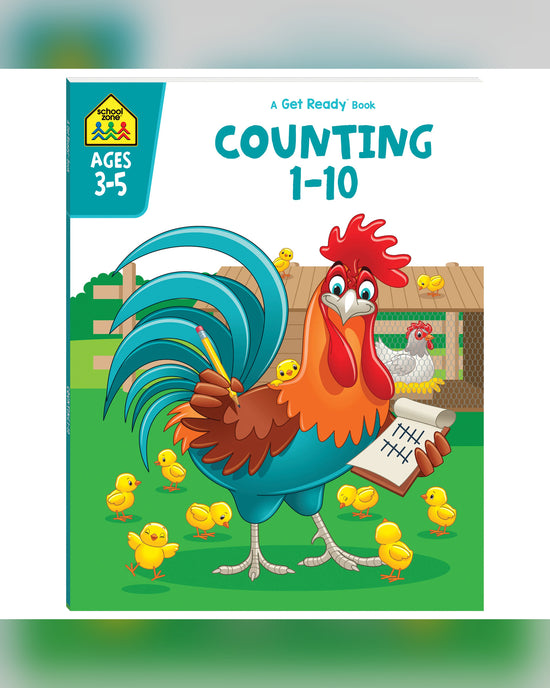 School Zone Get Ready Counting 1-10 Workbook
