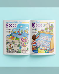 School Zone Get Ready Counting 1-10 Workbook-3