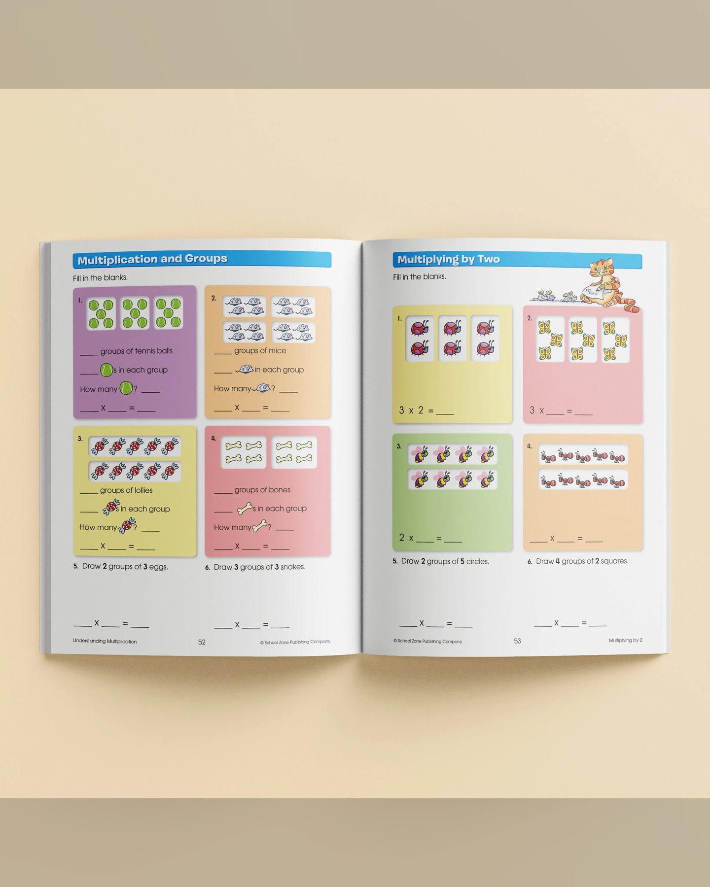 School Zone I Know It! Maths Basics 3 Workbook-3
