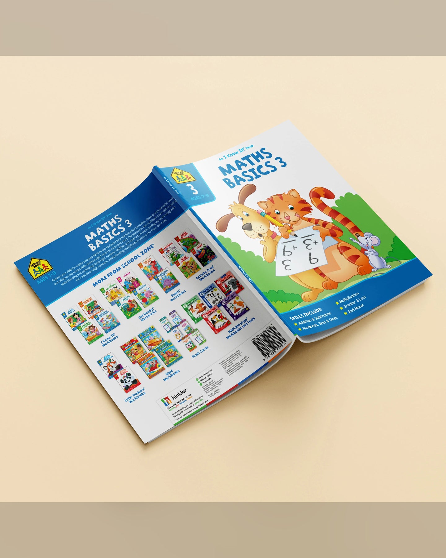 School Zone I Know It! Maths Basics 3 Workbook-4