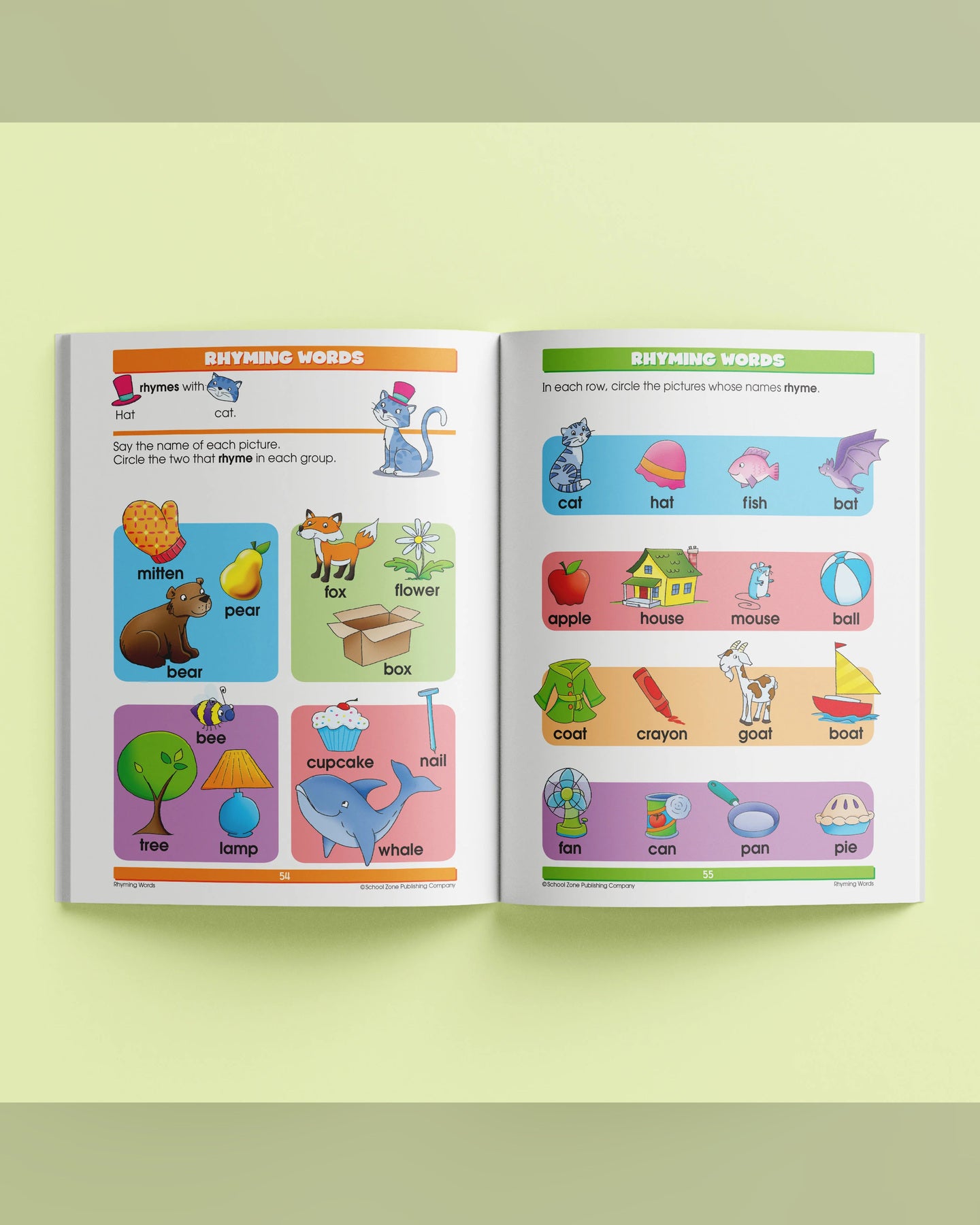 School Zone I Know It! Reading Readiness Workbook-3
