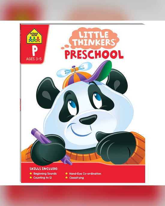 School Zone Little Thinker Preschool Workbook