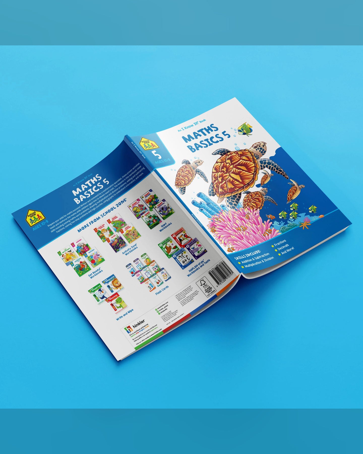 School Zone Maths Basics 5 I Know It! Workbook-4