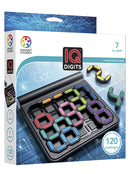 SmartGames IQ Digits puzzle game in its retail box