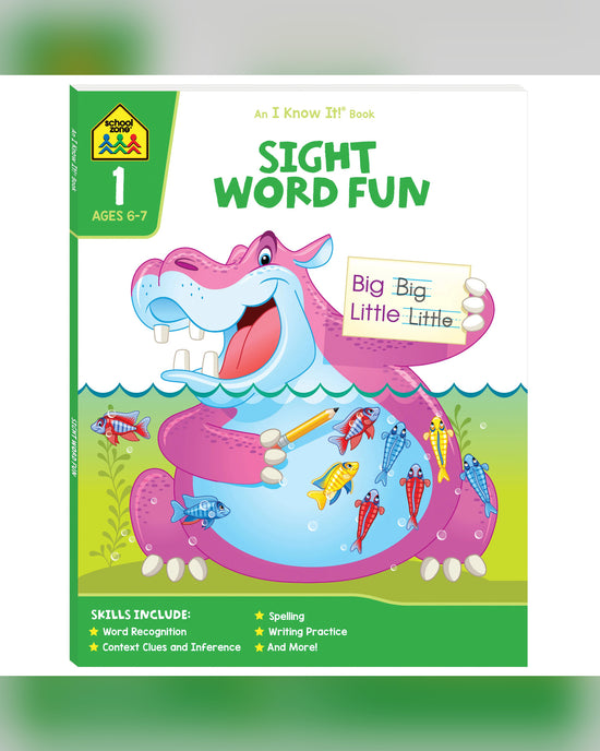 School Zone Sight Word Fun I Know It! Workbook