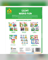 School Zone Sight Word Fun I Know It! Workbook-2