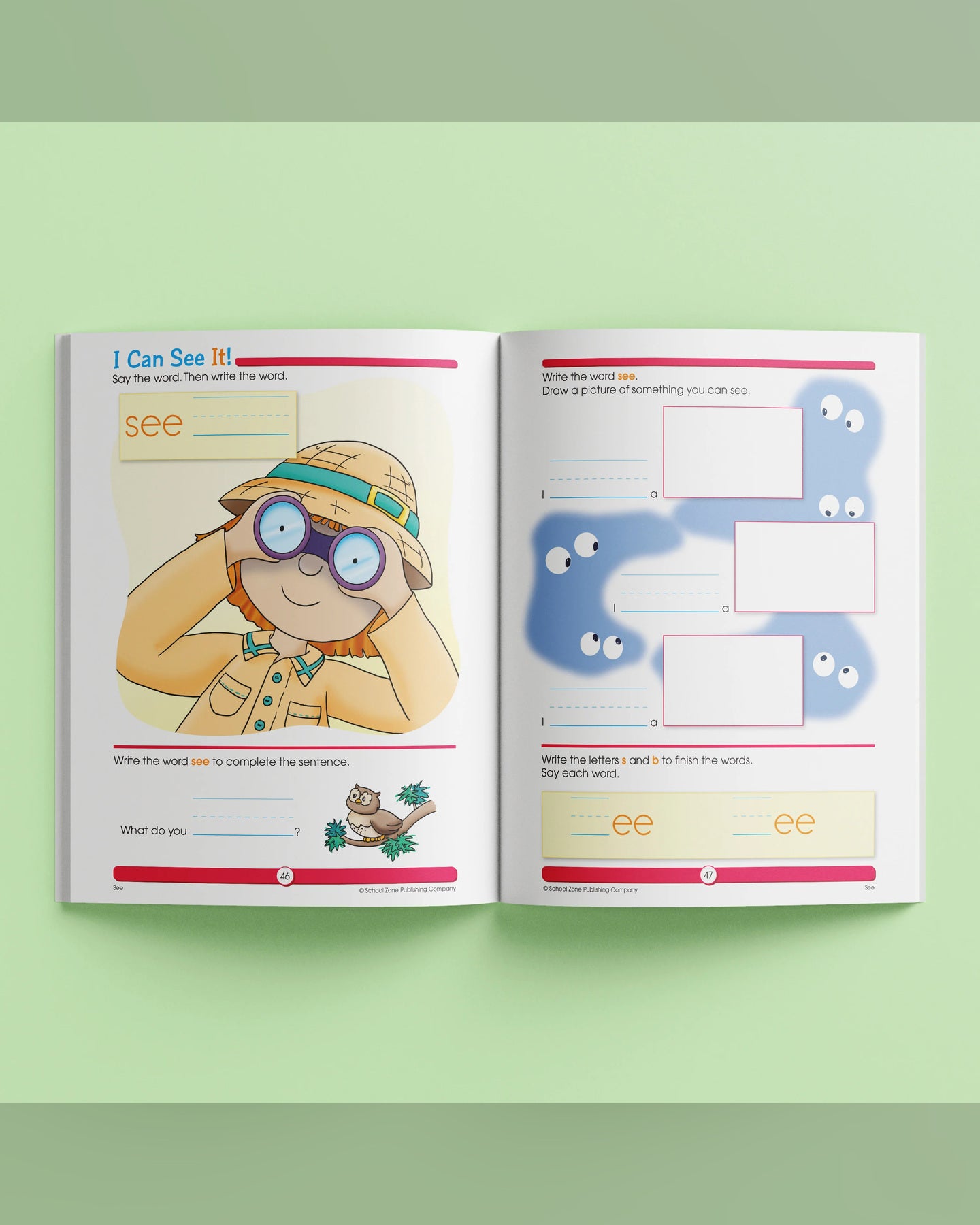 School Zone Sight Word Fun I Know It! Workbook-3