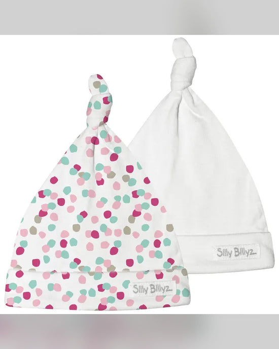 Silly Billyz Gumnut Babyhat 2pk