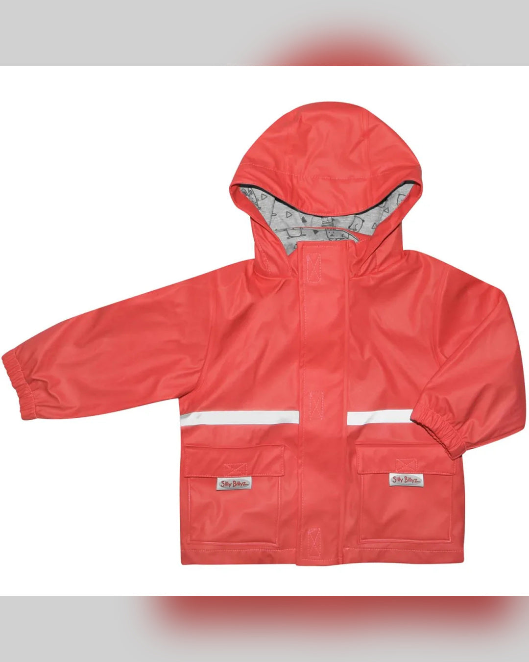 Silly Billyz Waterproof Jacket Red